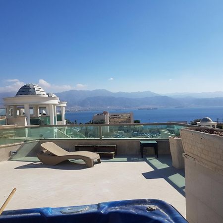 Apartament Palmore Top Luxury Penthause With Juccuzi First Line Of The Seaside Ejlat Zewnętrze zdjęcie