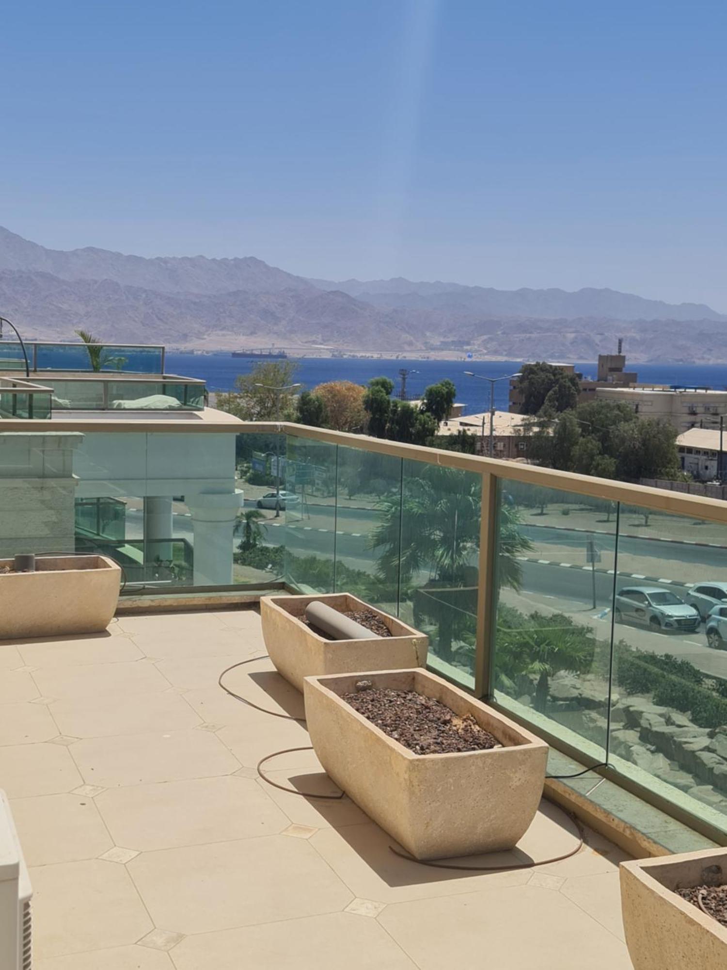 Apartament Palmore Top Luxury Penthause With Juccuzi First Line Of The Seaside Ejlat Zewnętrze zdjęcie